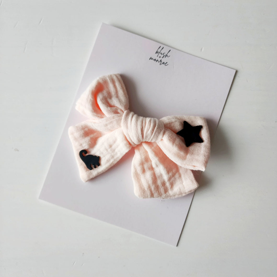 Pink Cat Bow