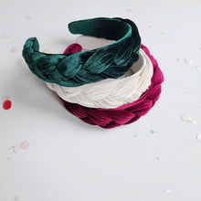 Load image into Gallery viewer, Holiday Braid Headband
