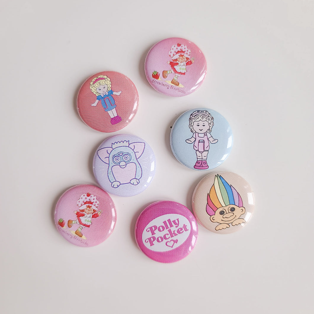 90's Buttons- TOYS