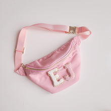 Load image into Gallery viewer, Chenille Patch Bum Bags- BLUSH
