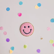 Load image into Gallery viewer, Smiley Face Chenille Patch
